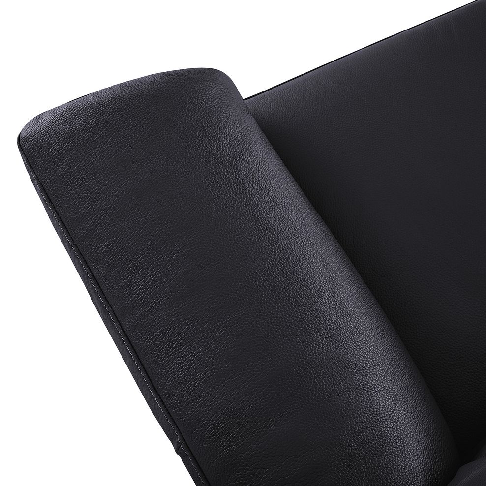 Salento Armchair in Anthracite Leather 7