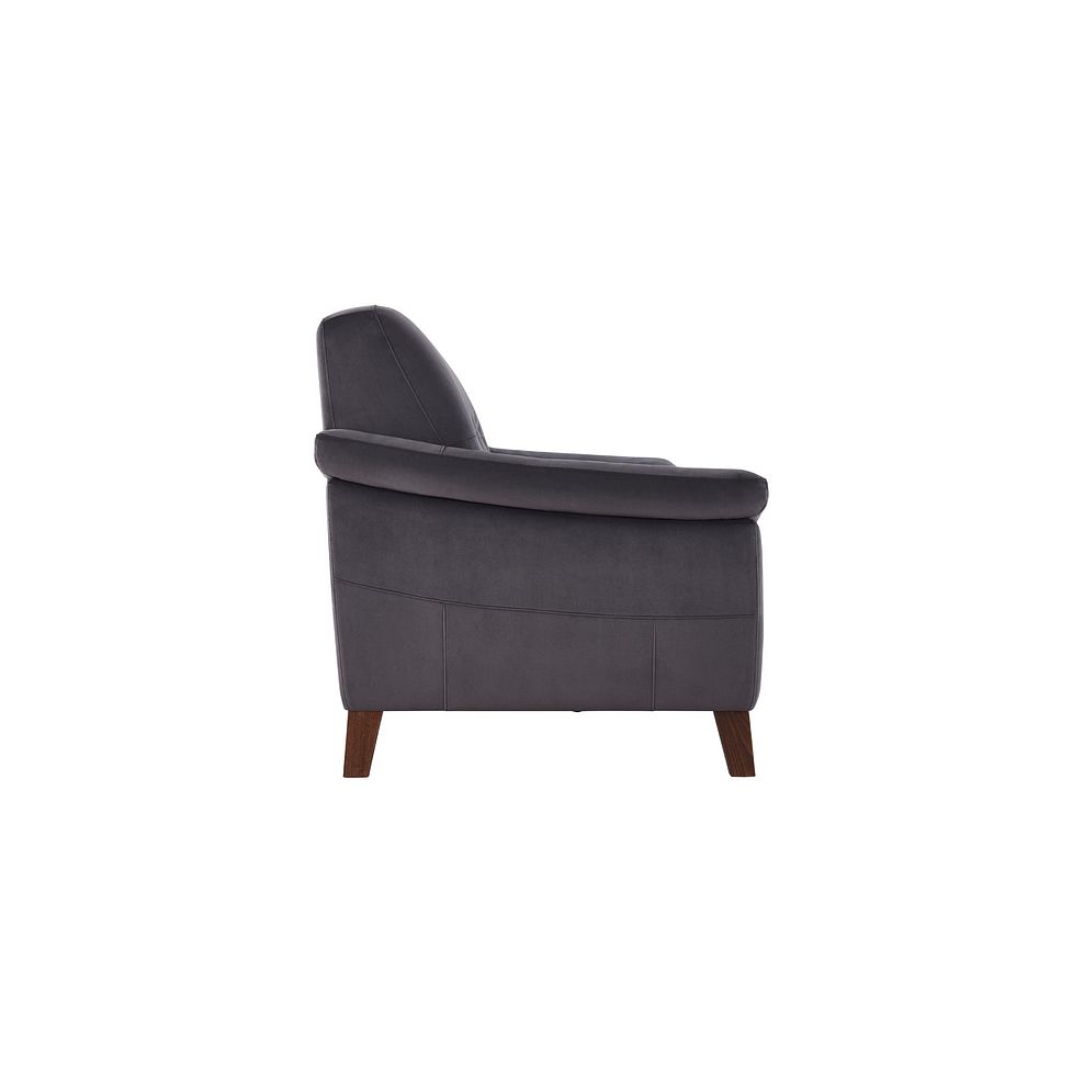 Salento 2 Seater Sofa in Grey Fabric Thumbnail 5