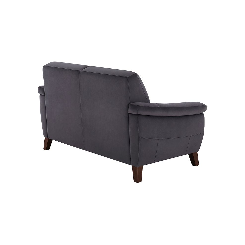 Salento 2 Seater Sofa in Grey Fabric 6