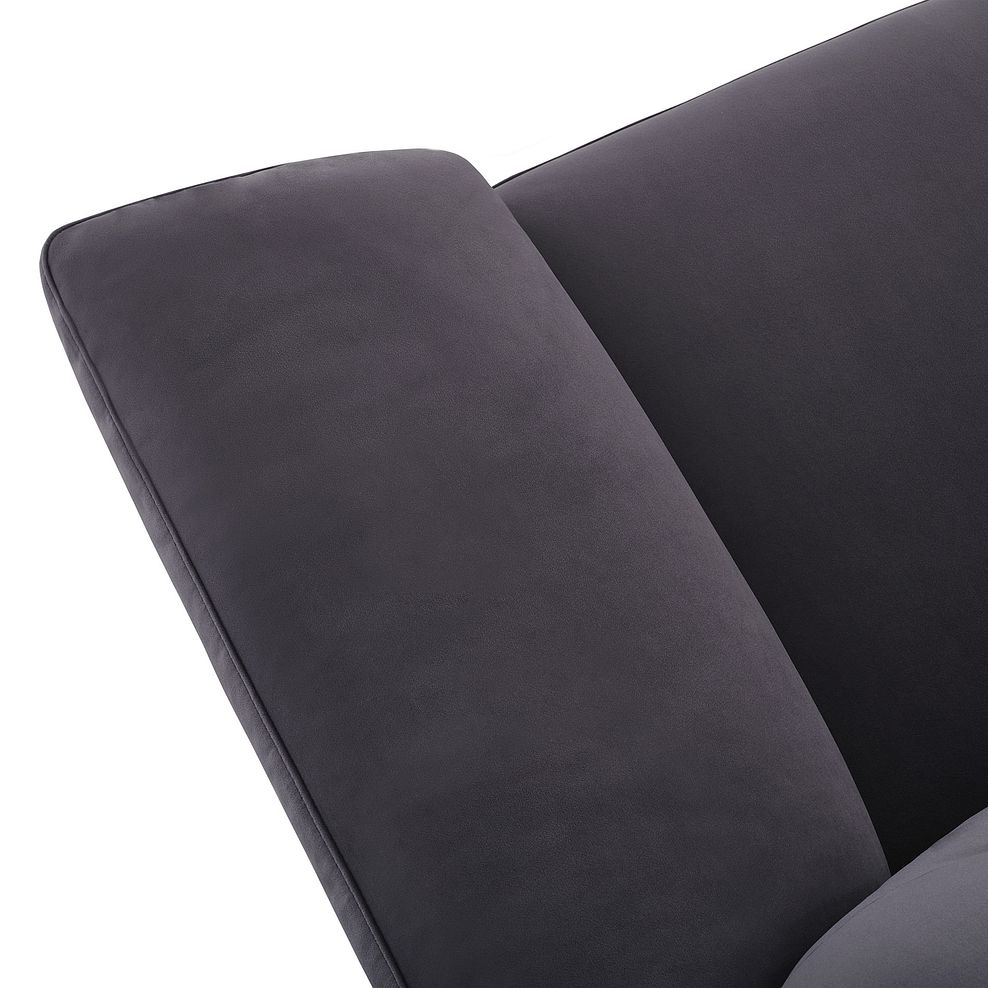 Salento 2 Seater Sofa in Grey Fabric 8
