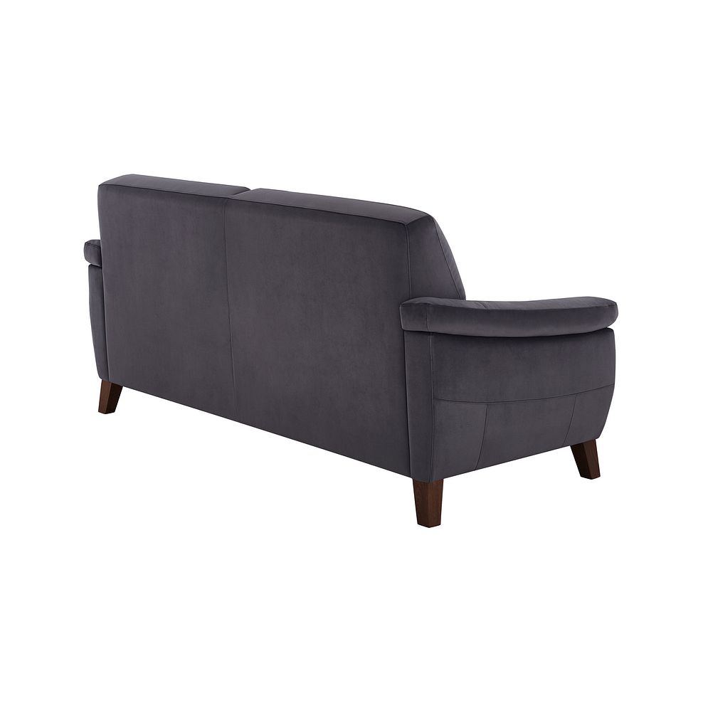 Salento 3 Seater Sofa in Grey Fabric 6