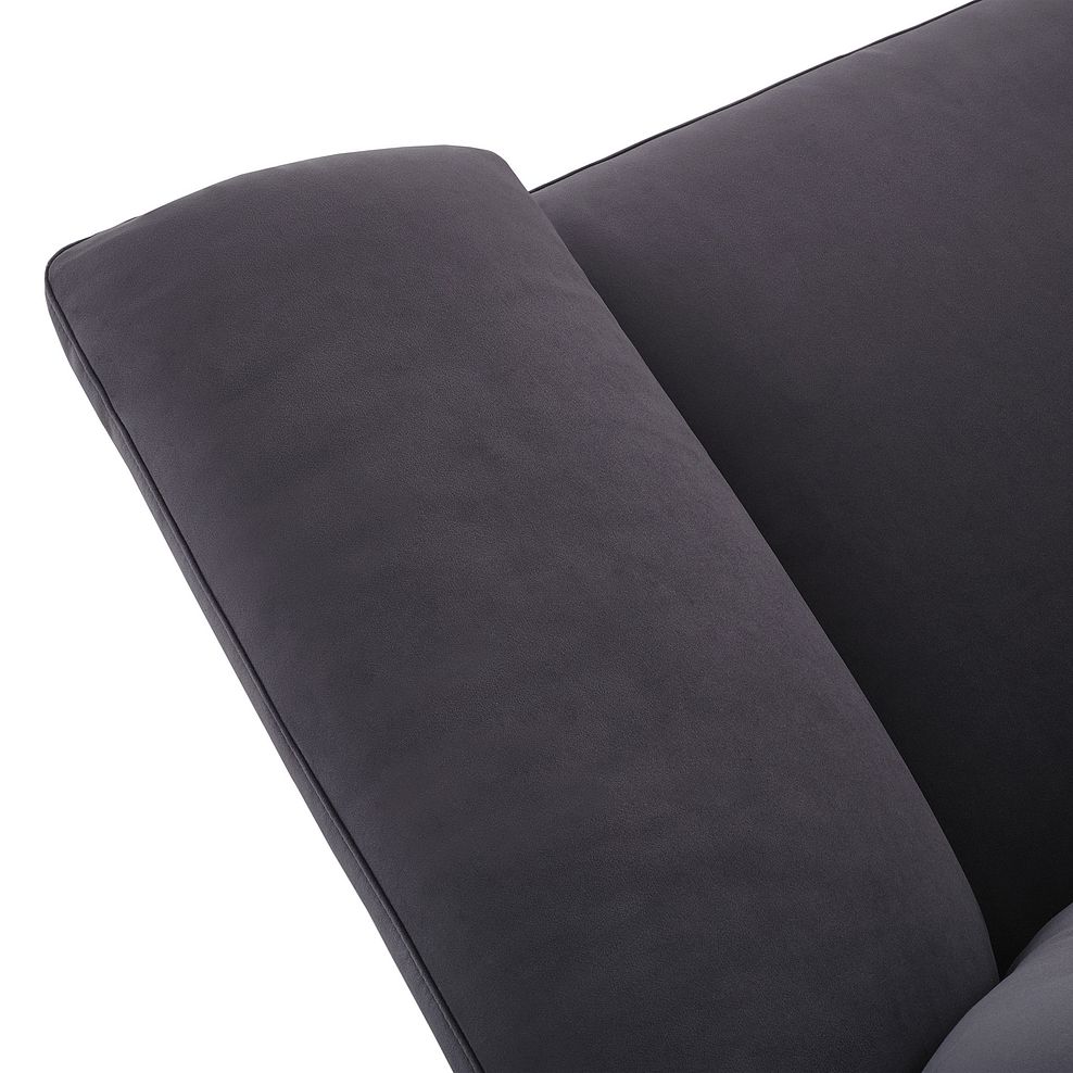 Salento Armchair in Grey Fabric 9
