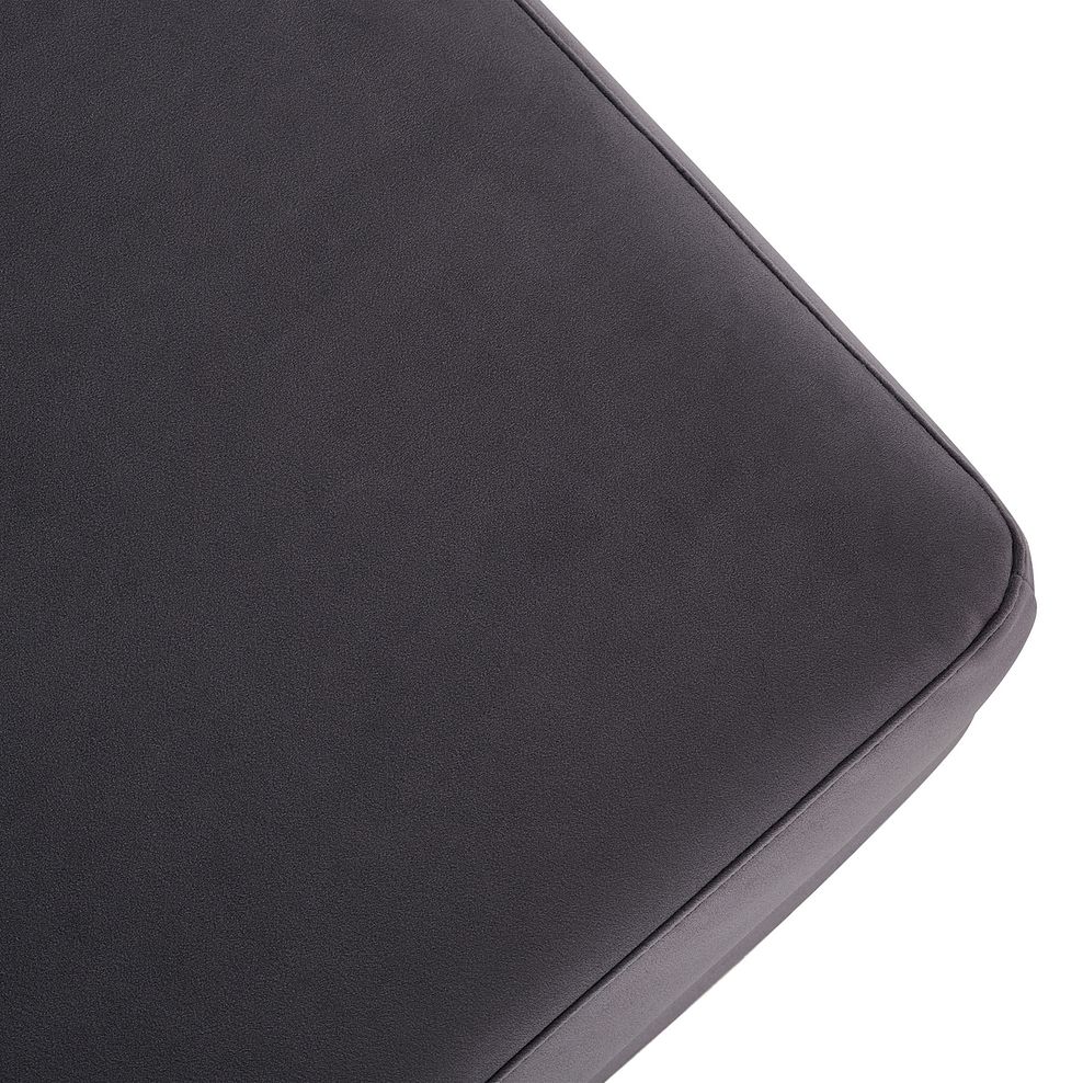 Salento Storage Footstool in Grey Fabric 8