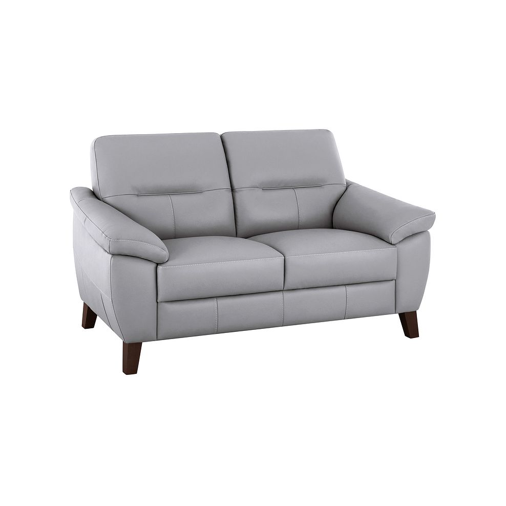 Salento 2 Seater Sofa in Grey Leather