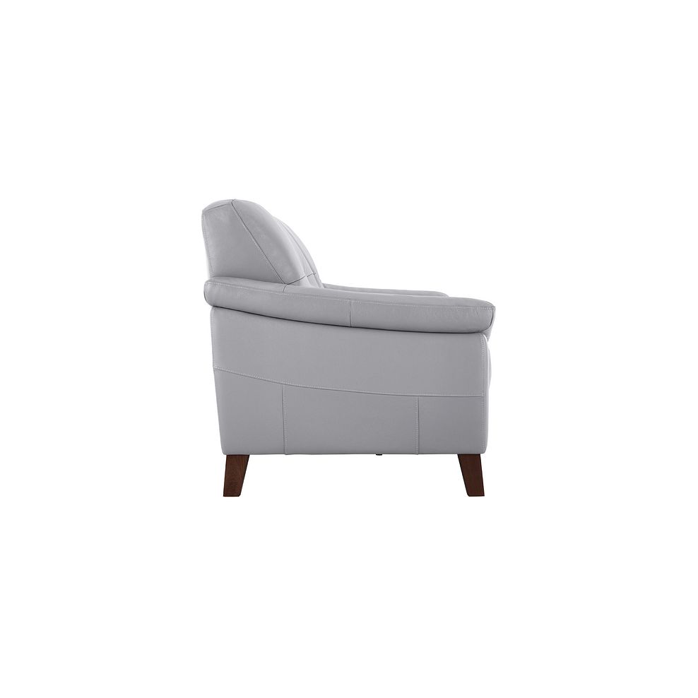 Salento 2 Seater Sofa in Grey Leather Thumbnail 3