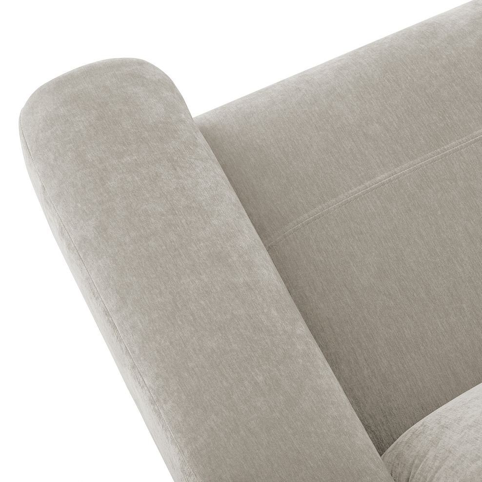 Samson 3 Seater Static Sofa in Amigo Dove Fabric 6