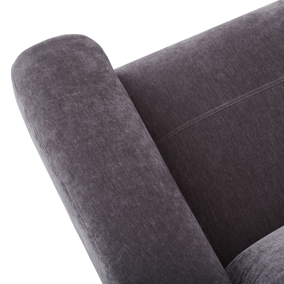 Samson 3 Seater Static Sofa in Amigo Granite Fabric 6