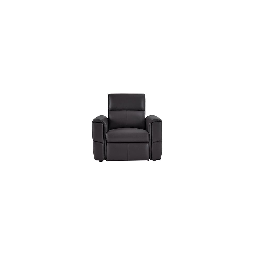Samson Electric Recliner Armchair in Slate Leather 2
