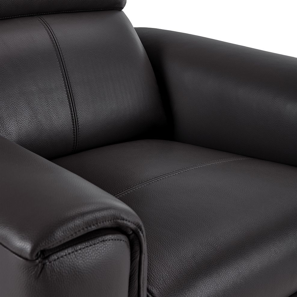 Samson Electric Recliner Armchair in Slate Leather 7