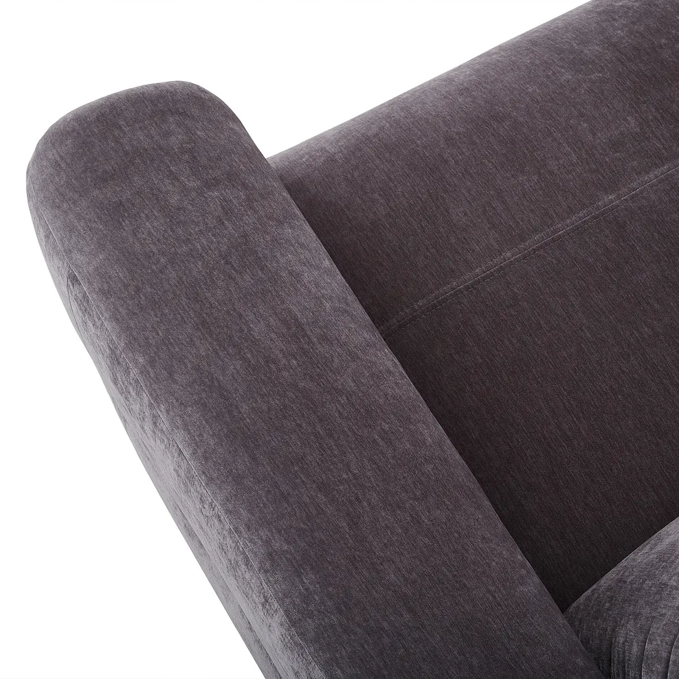 Samson Electric Recliner Armchair in Amigo Granite Fabric 11