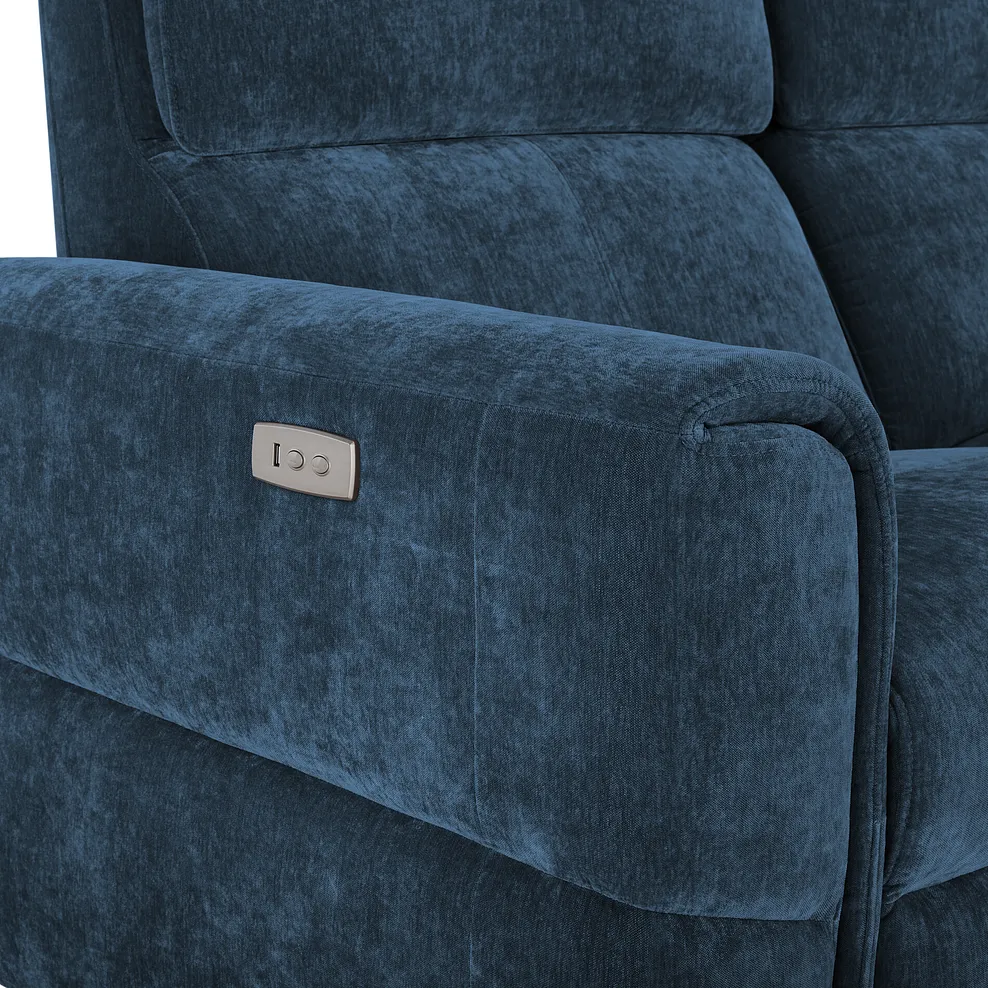 Samson Electric Recliner Modular Group 8 in Amigo Navy Fabric 10