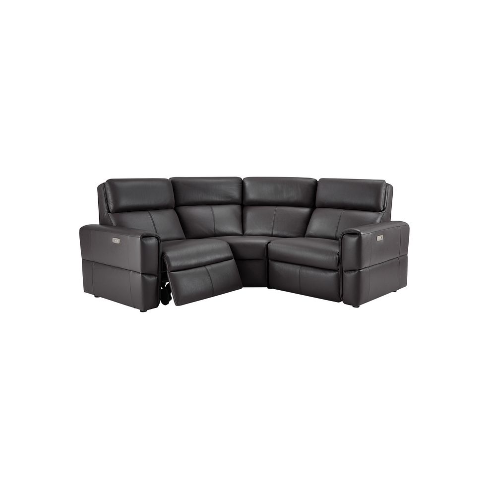 Samson Electric Recliner Modular Group 1 in Slate Leather Thumbnail 2