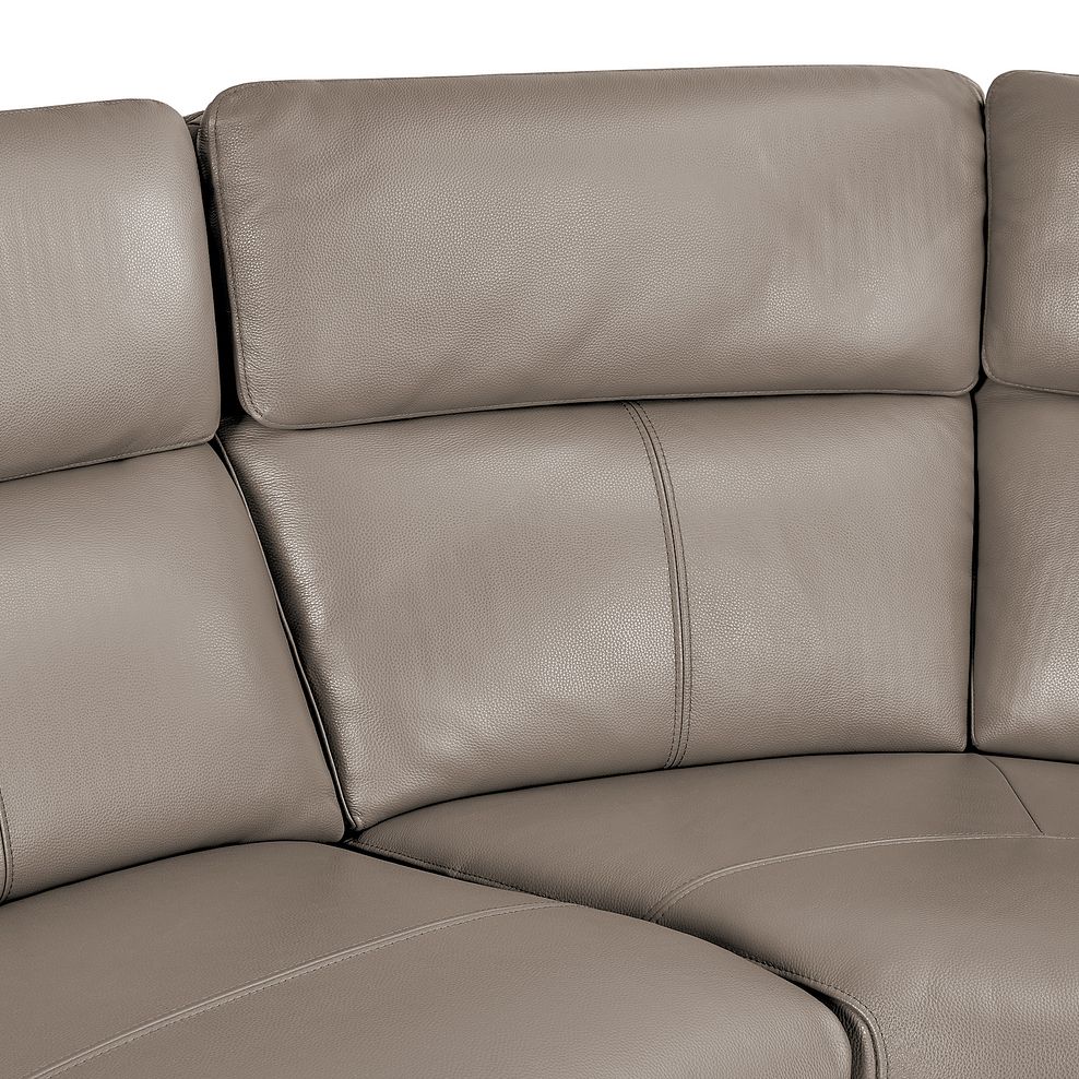 Samson Electric Recliner Modular Group 1 in Stone Leather 7