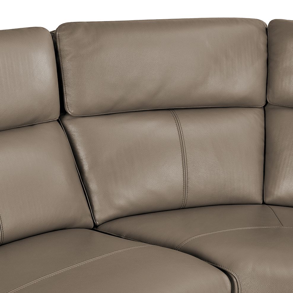 Samson Electric Recliner Modular Group 1 in Taupe Leather 7