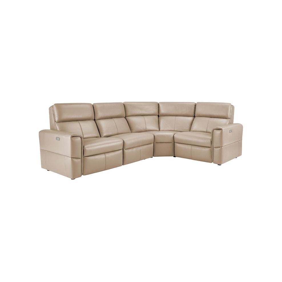 Samson Electric Recliner Modular Group 2 in Beige Leather