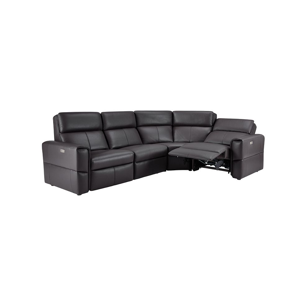 Samson Electric Recliner Modular Group 2 in Slate Leather 4