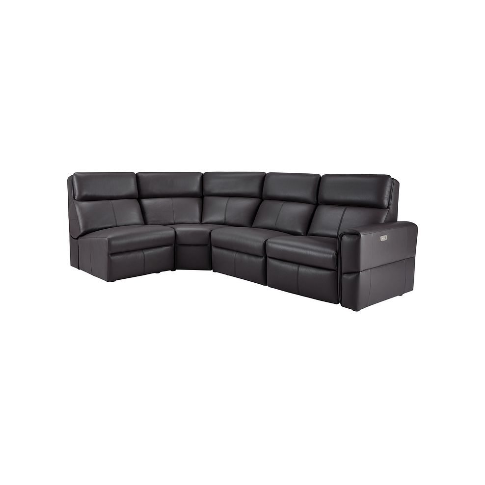 Samson Electric Recliner Modular Group 5 in Slate Leather 1