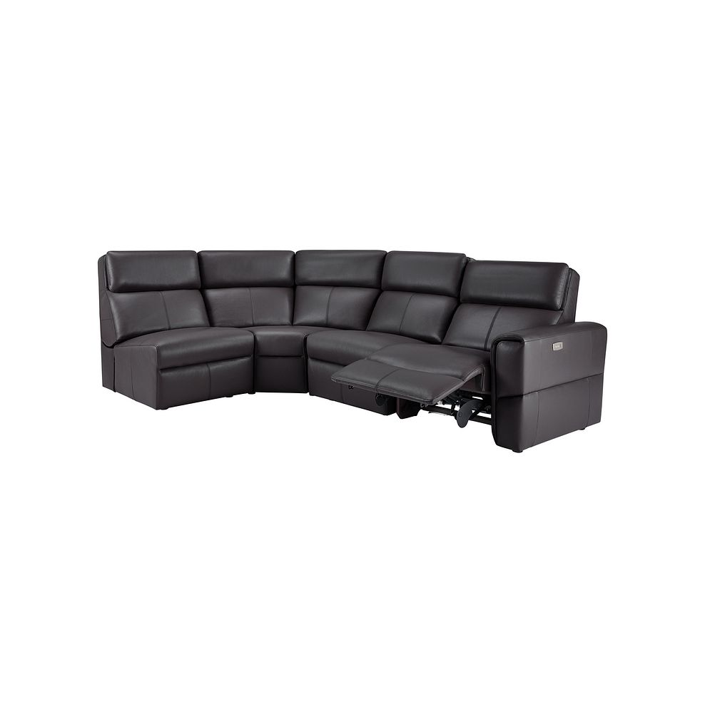 Samson Electric Recliner Modular Group 5 in Slate Leather 3