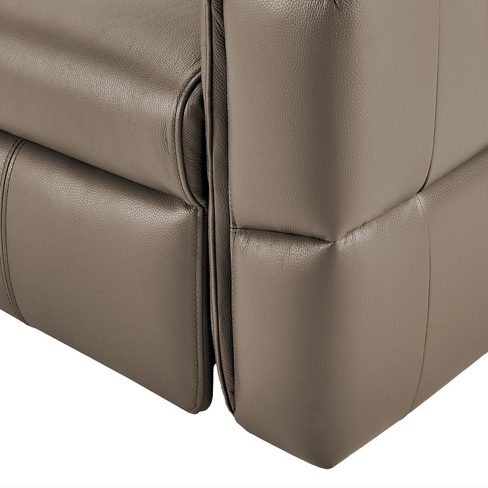 Samson Electric Recliner Modular Group 5 in Taupe Leather 6
