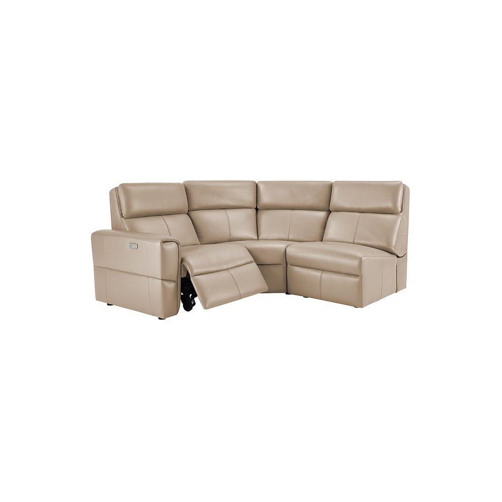 Samson Electric Recliner Modular Group 6 in Beige Leather 2