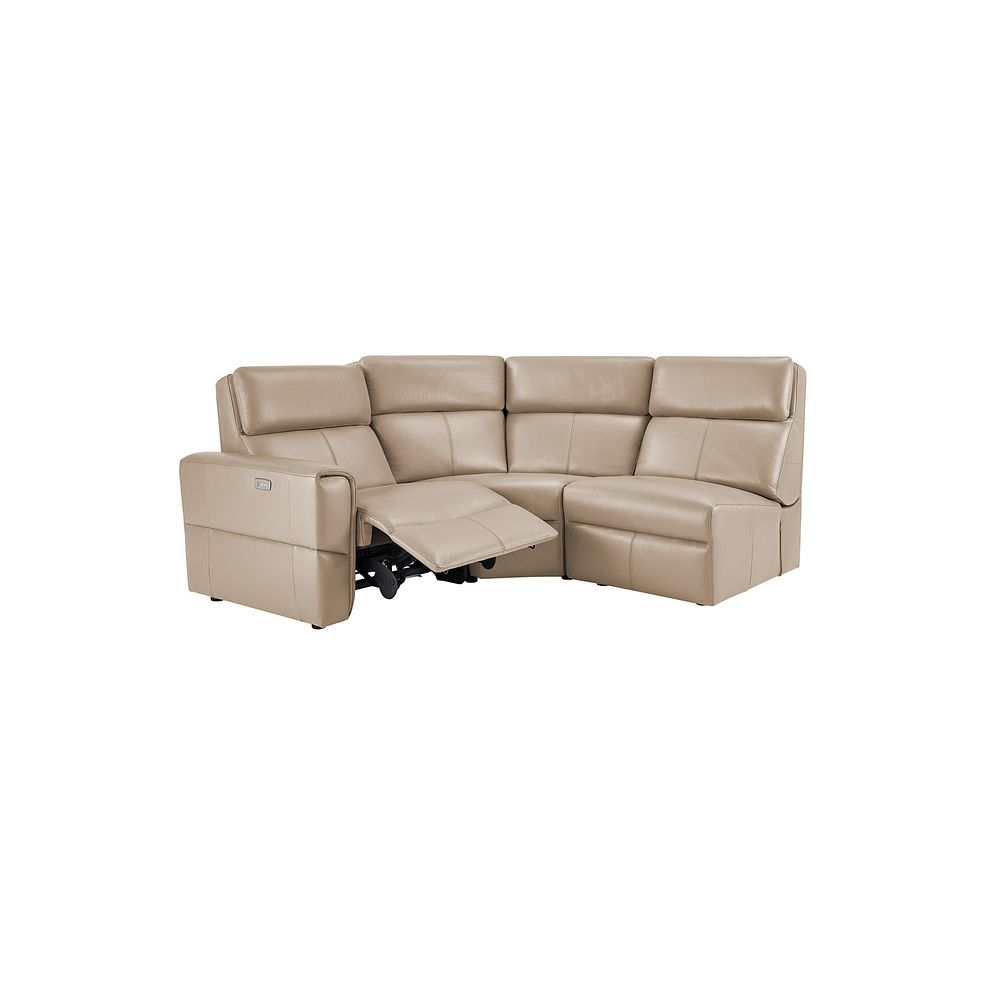 Samson Electric Recliner Modular Group 6 in Beige Leather 3