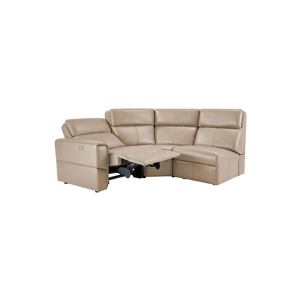 Samson Electric Recliner Modular Group 6 in Beige Leather 4