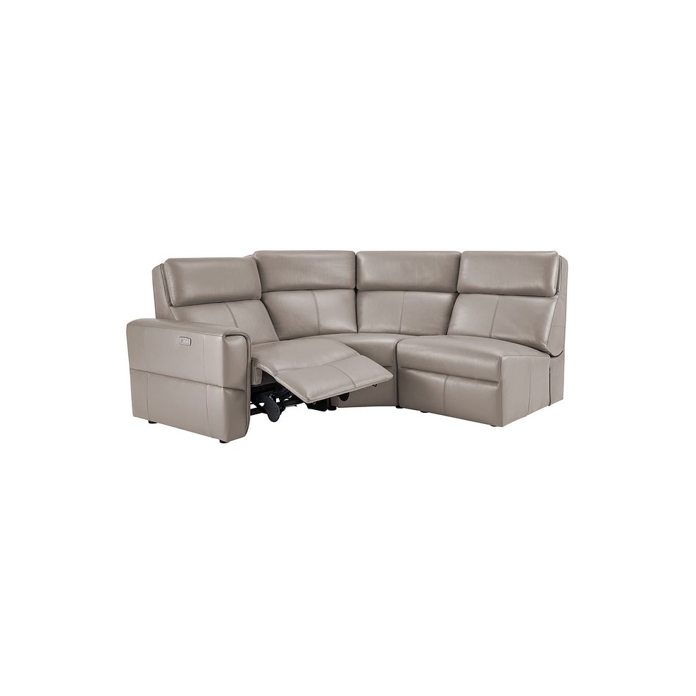 Samson Electric Recliner Modular Group 6 in Stone Leather Thumbnail 3