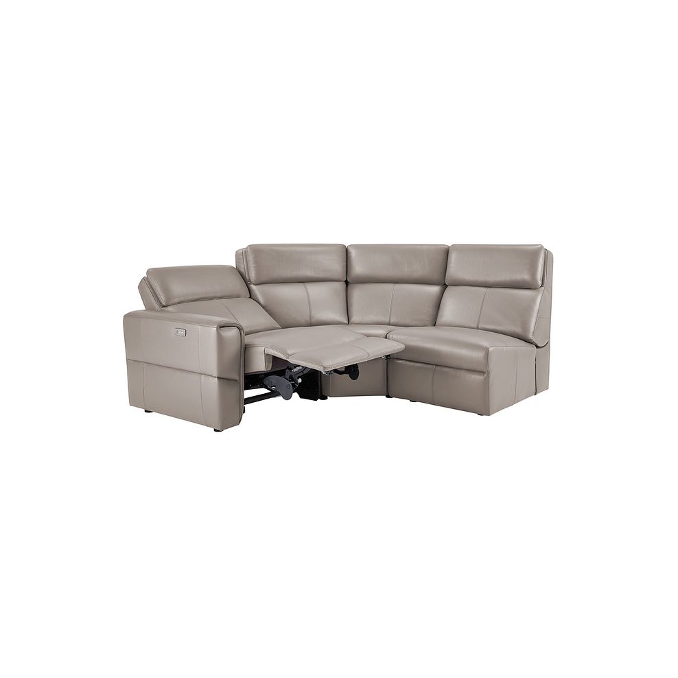 Samson Electric Recliner Modular Group 6 in Stone Leather 4