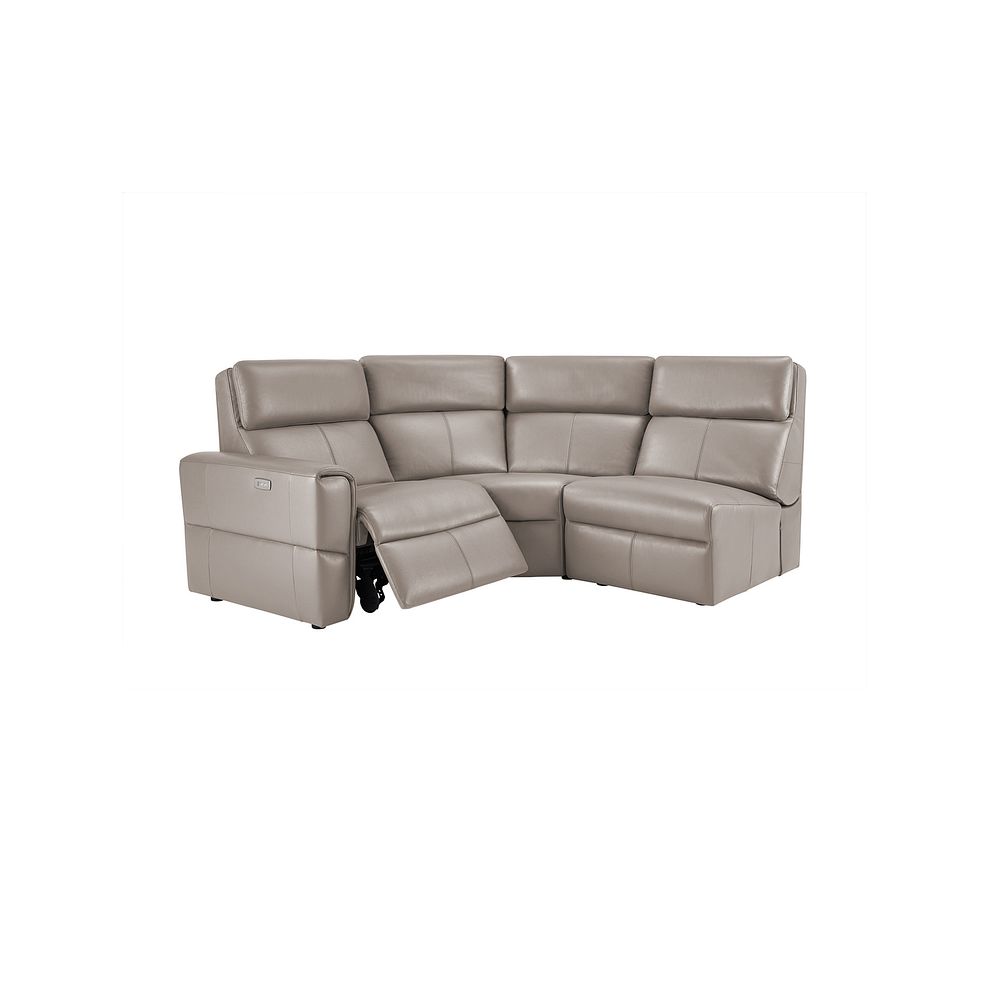 Samson Electric Recliner Modular Group 6 in Stone Leather 2