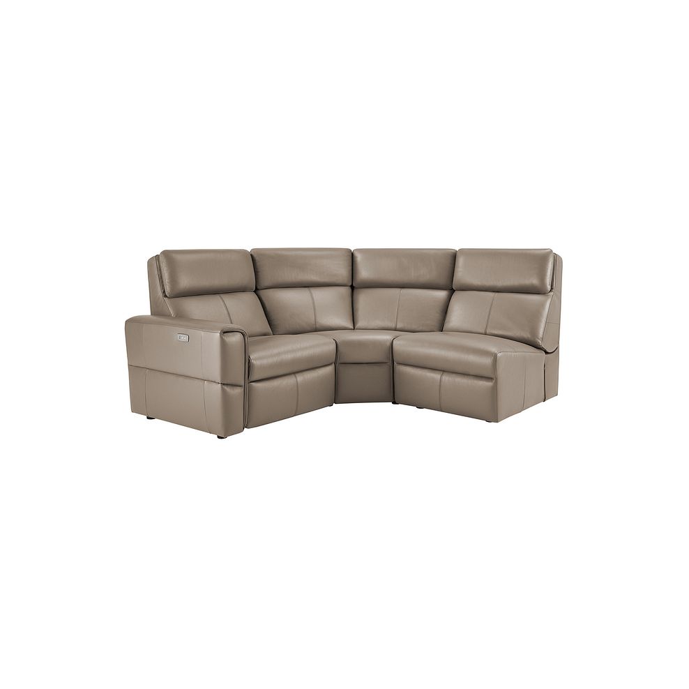 Samson Electric Recliner Modular Group 6 in Taupe Leather