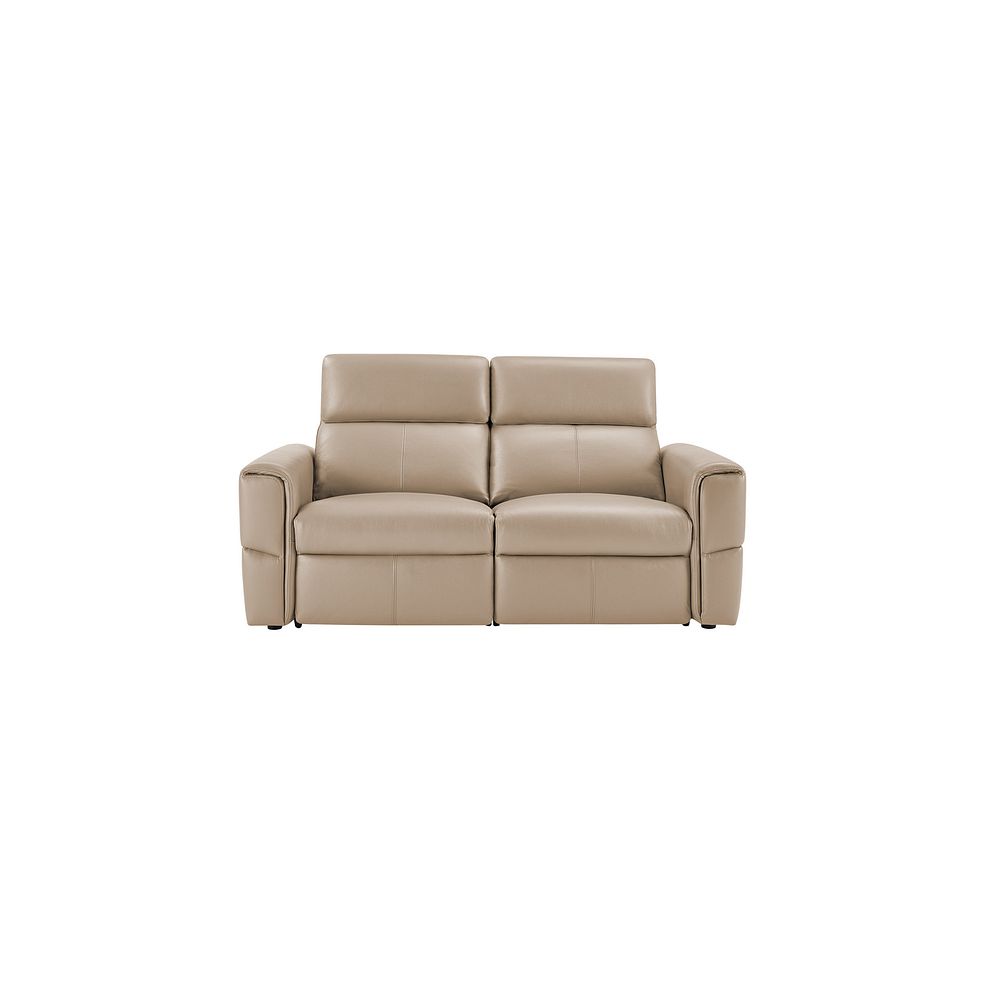 Samson Electric Recliner Modular Group 8 in Beige Leather Thumbnail 2