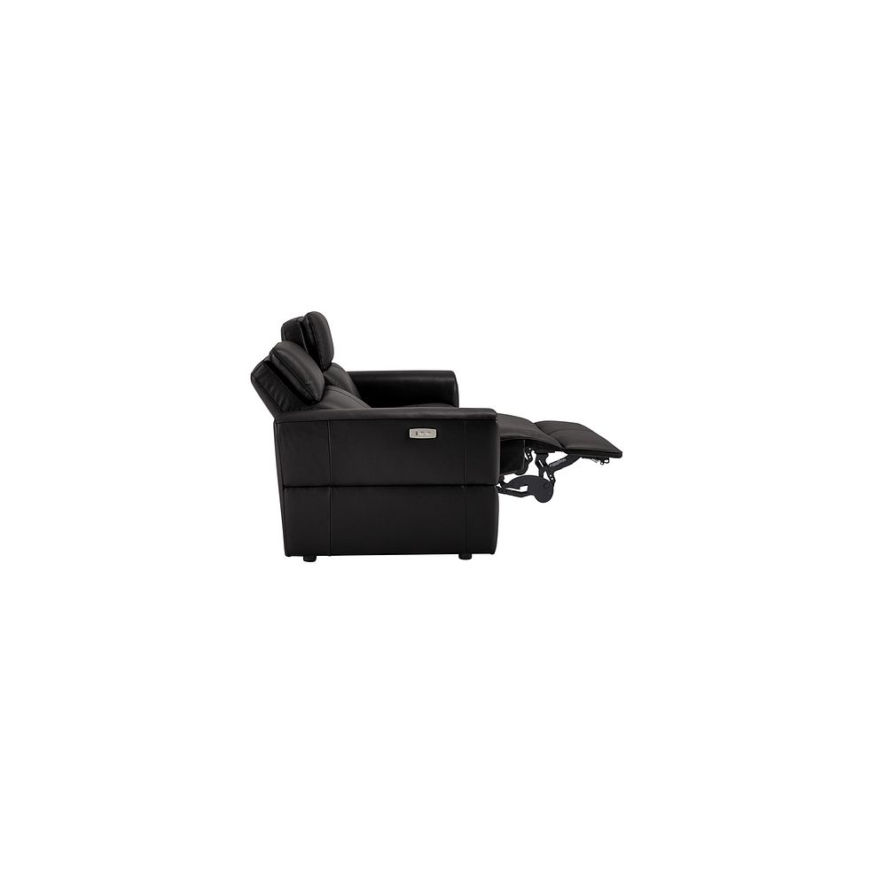 Samson Electric Recliner Modular Group 8 in Black Leather 8