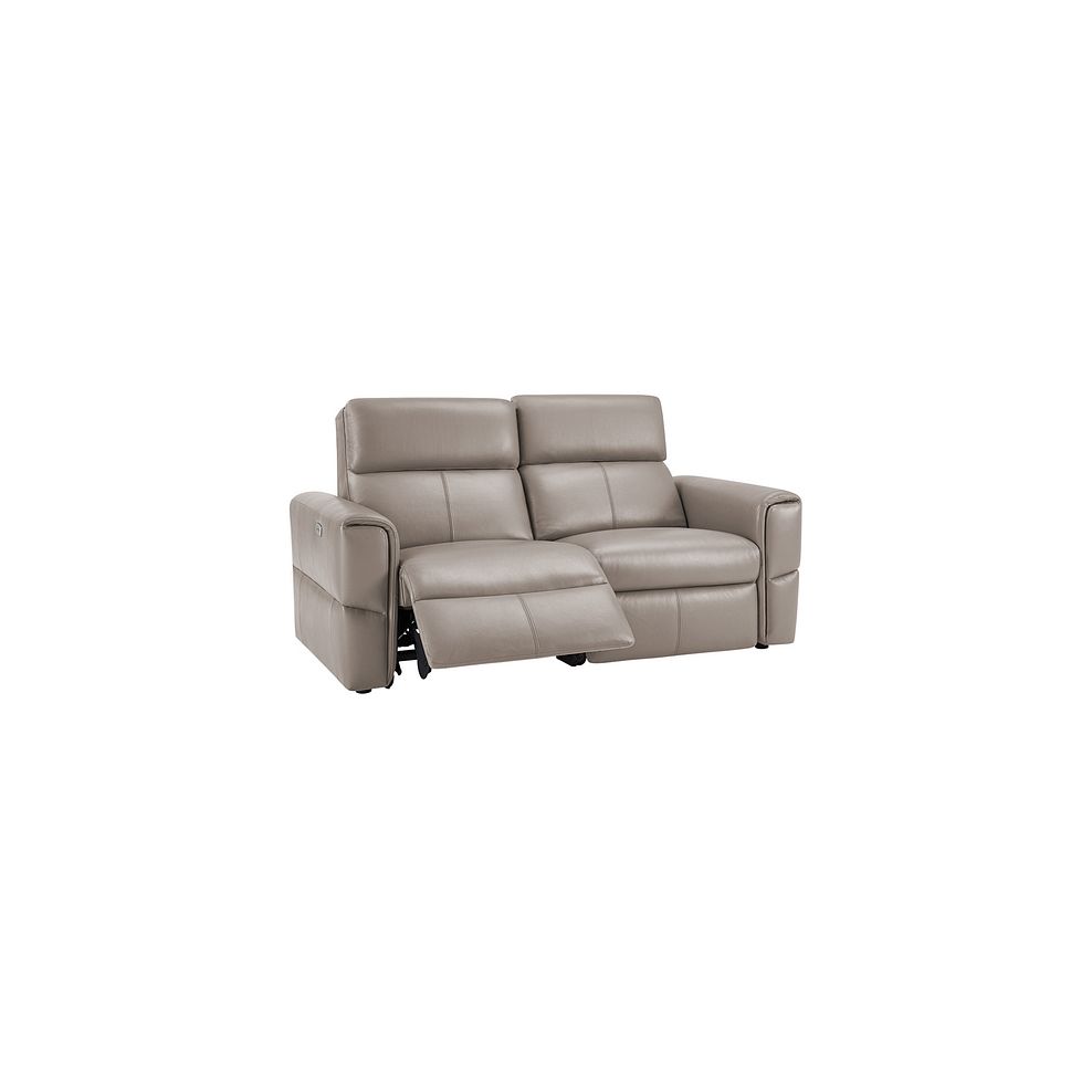 Samson Electric Recliner Modular Group 8 in Stone Leather Thumbnail 3