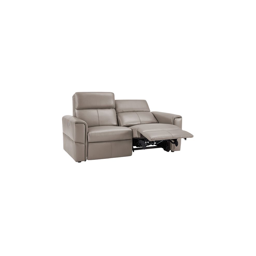Samson Electric Recliner Modular Group 8 in Stone Leather 5