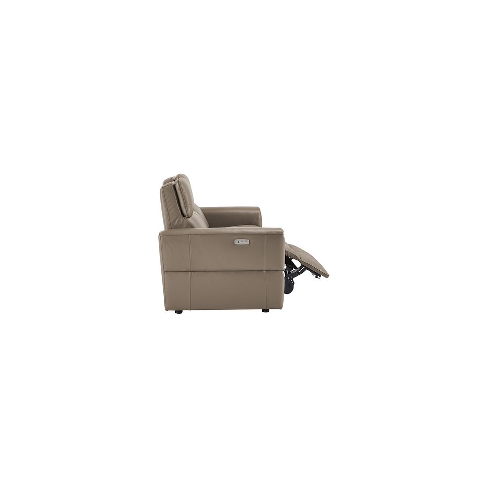 Samson Electric Recliner Modular Group 8 in Taupe Leather 7