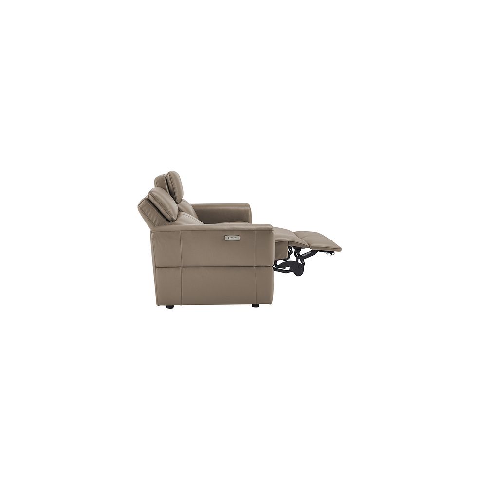 Samson Electric Recliner Modular Group 8 in Taupe Leather 8