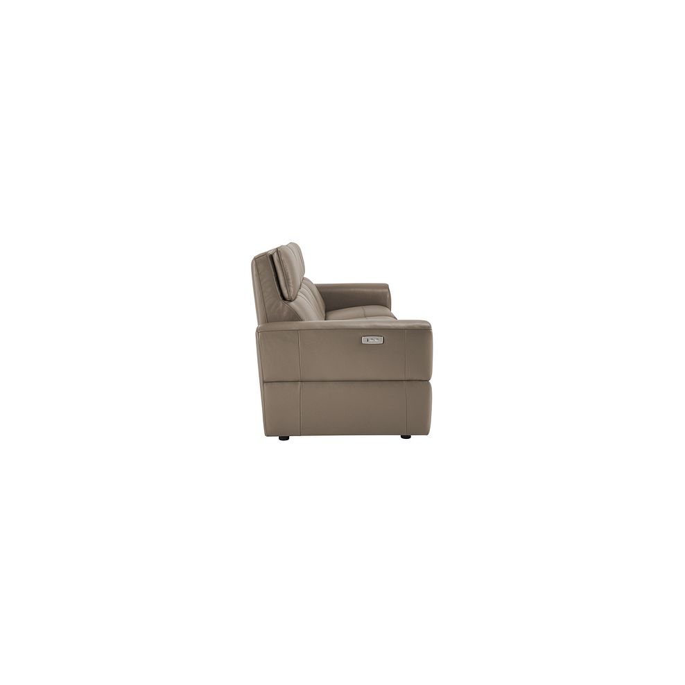 Samson Electric Recliner Modular Group 8 in Taupe Leather 6