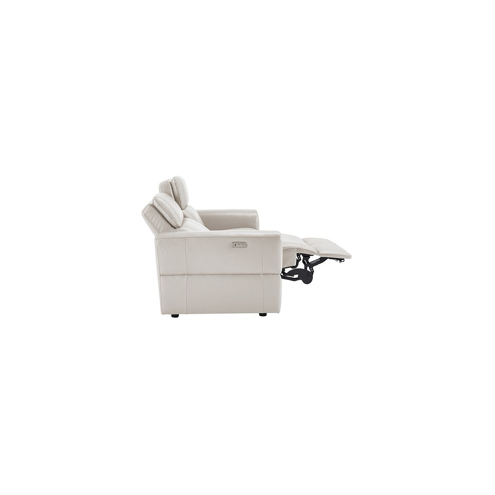 Samson Electric Recliner Modular Group 8 in White Leather 8