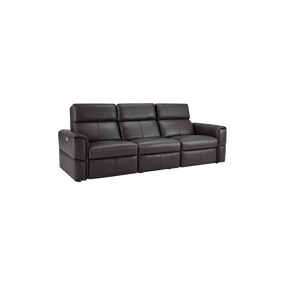 Samson Electric Recliner Modular Group 9 in Slate Leather 1