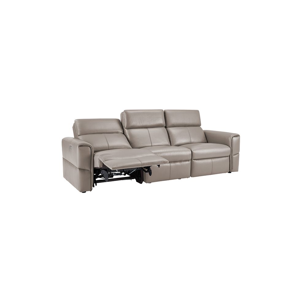 Samson Electric Recliner Modular Group 9 in Stone Leather Thumbnail 4