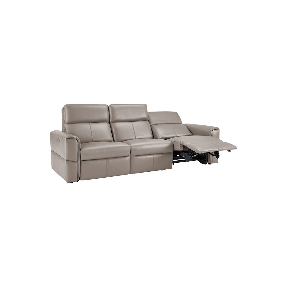 Samson Electric Recliner Modular Group 9 in Stone Leather Thumbnail 5