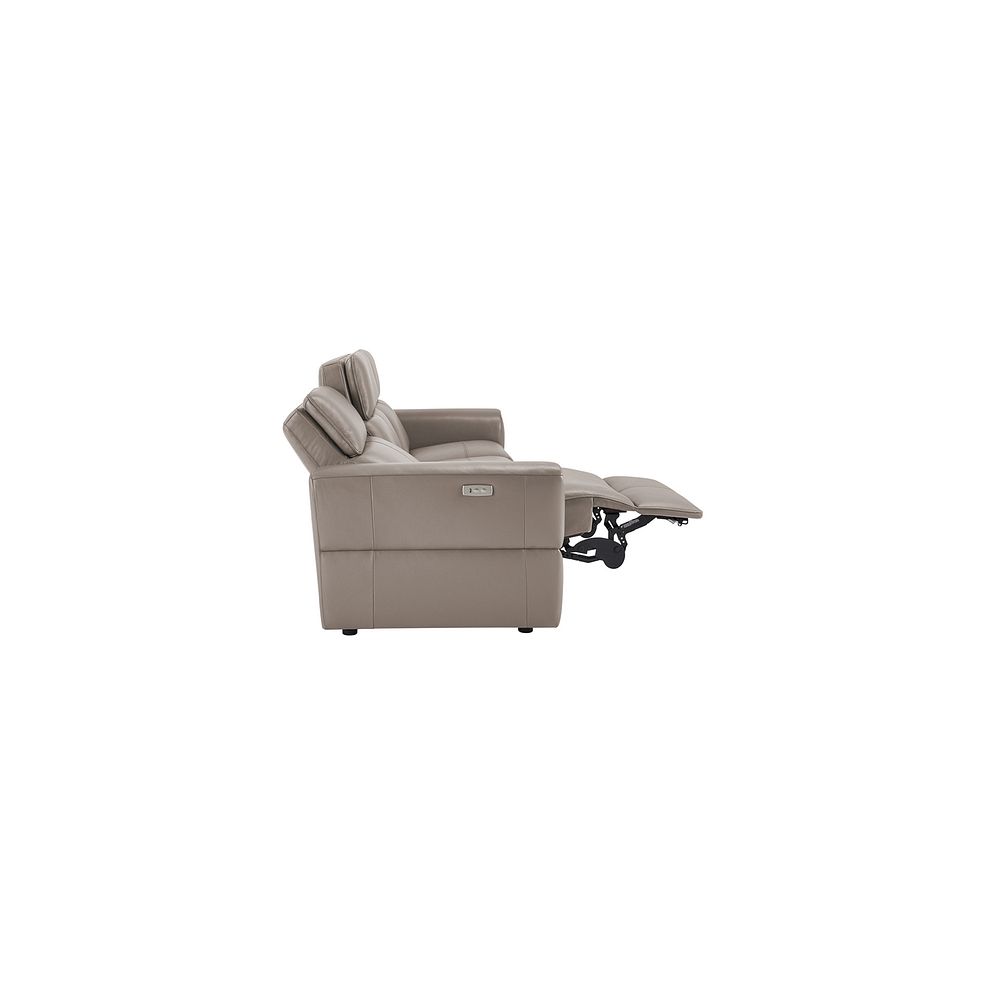 Samson Electric Recliner Modular Group 9 in Stone Leather 8