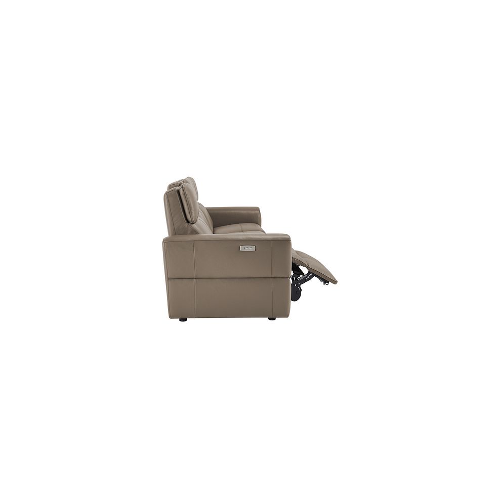 Samson Electric Recliner Modular Group 9 in Taupe Leather 7