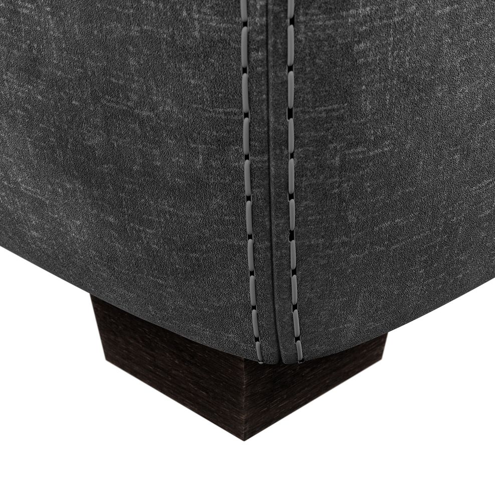 Santino Storage Footstool in Descent Charcoal Fabric 5
