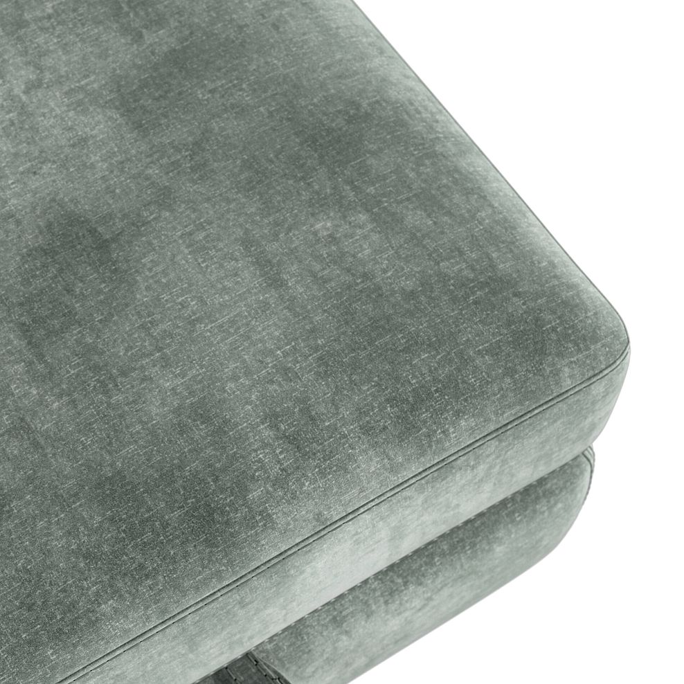 Santino Storage Footstool in Descent Pewter Fabric 4