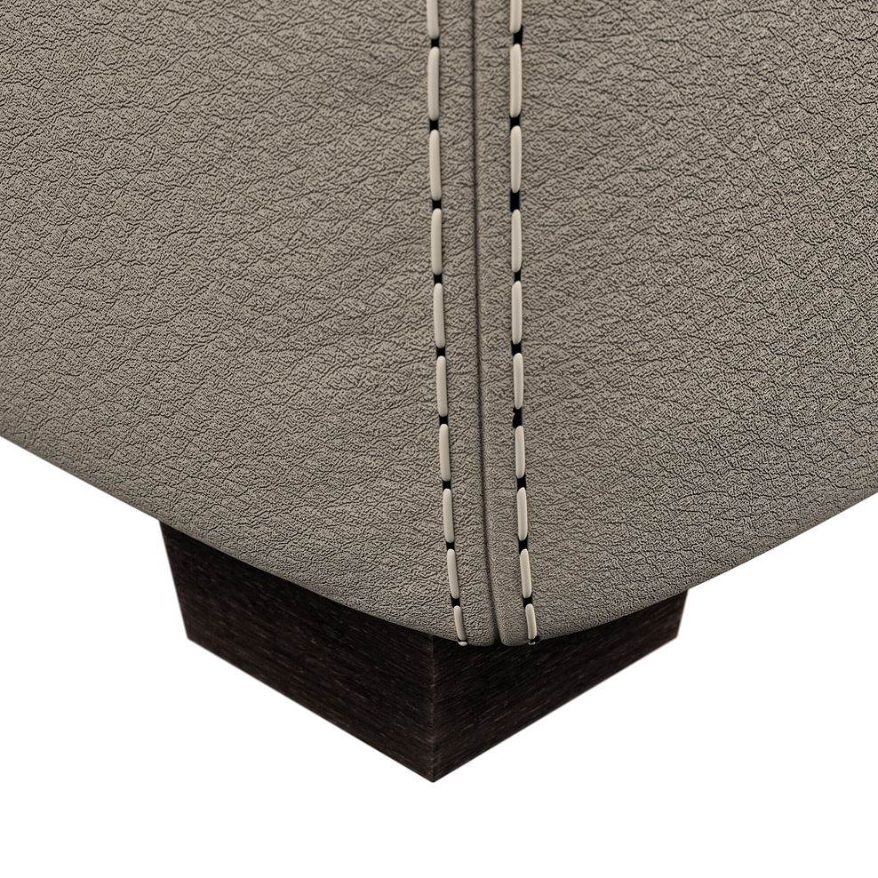 Santino Storage Footstool in Pebble Leather 5