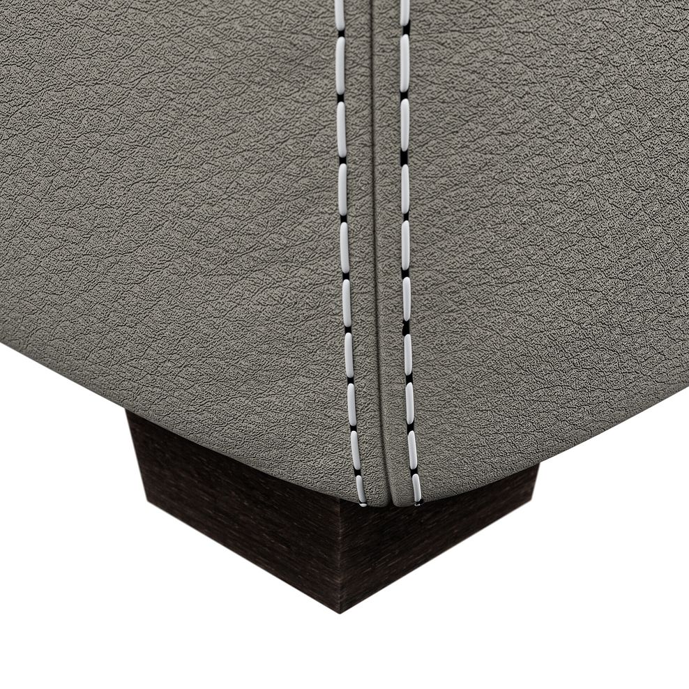 Santino Storage Footstool in Taupe Leather 5