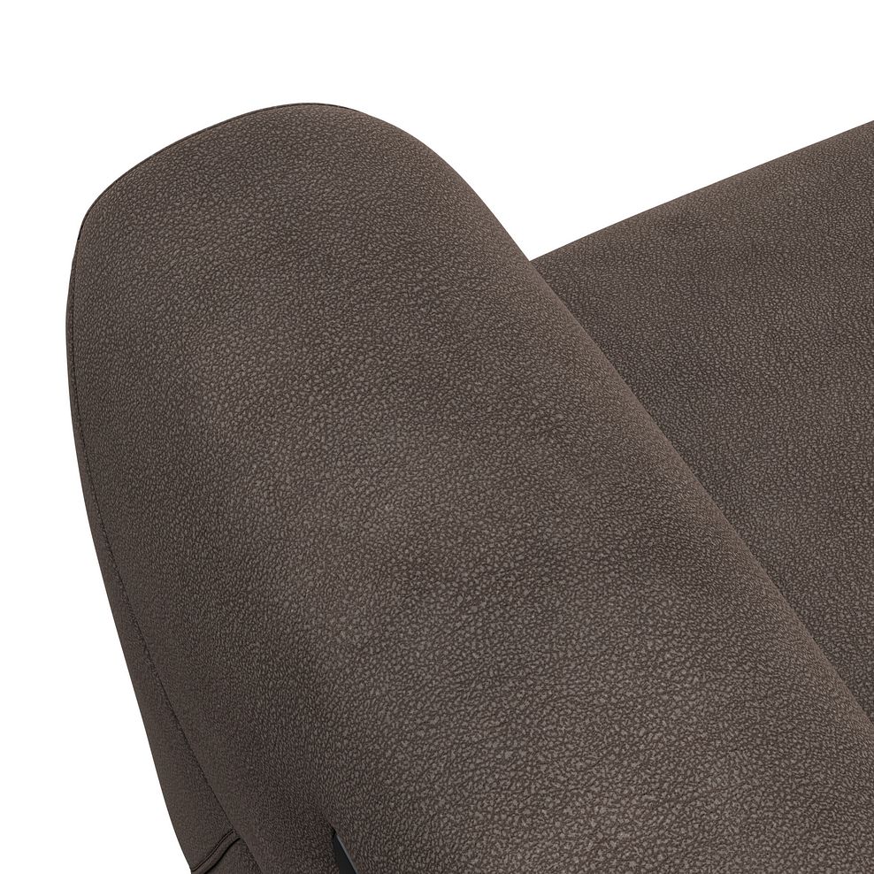 Santorini Modular 2 Seater Electric Reclining Sofa with Power Headrests in Nomad Driftwood Fabric  - GROUP 8 15