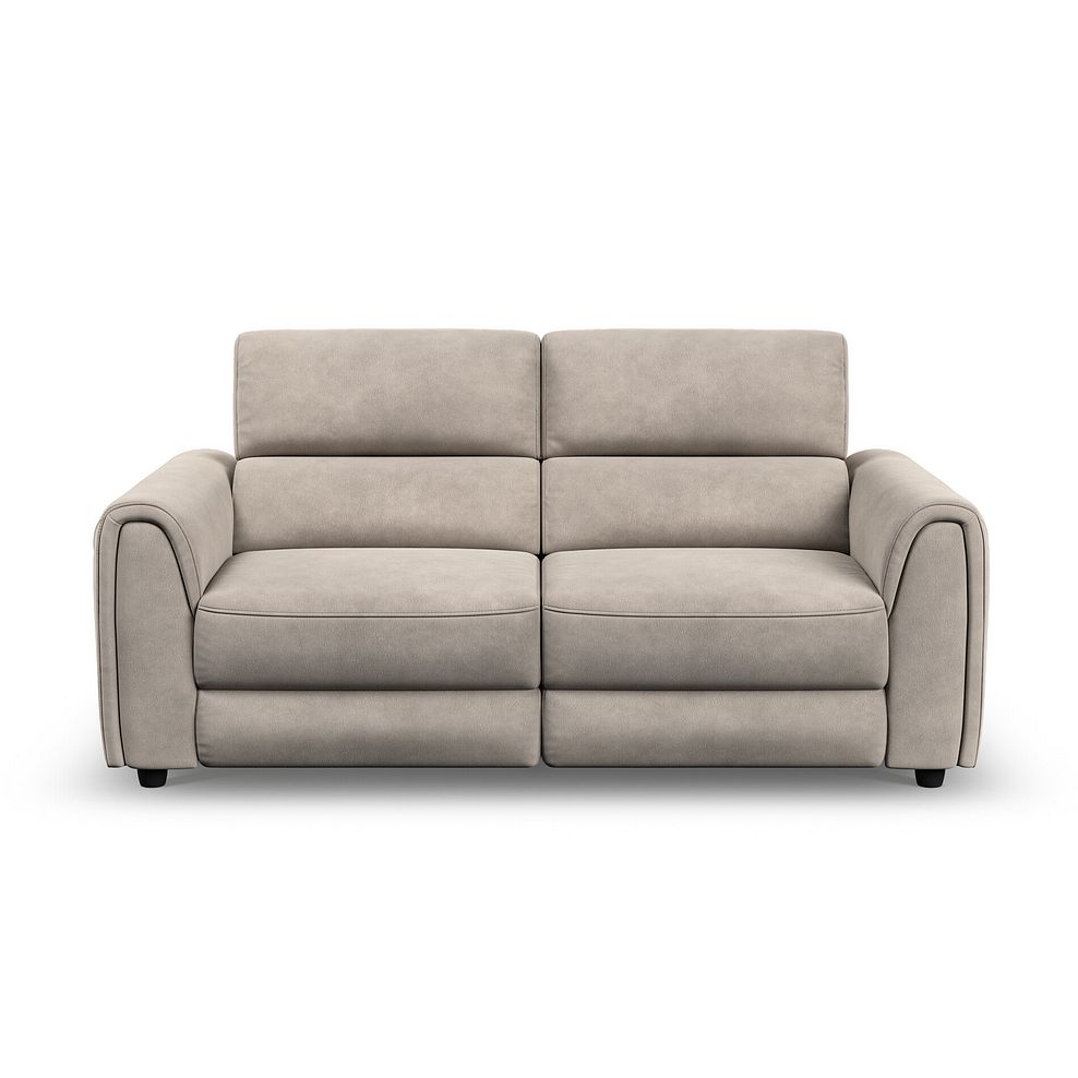 Santorini Modular 2 Seater Electric Reclining Sofa with Power Headrests in Nomad Sahara Fabric  - GROUP 8 6