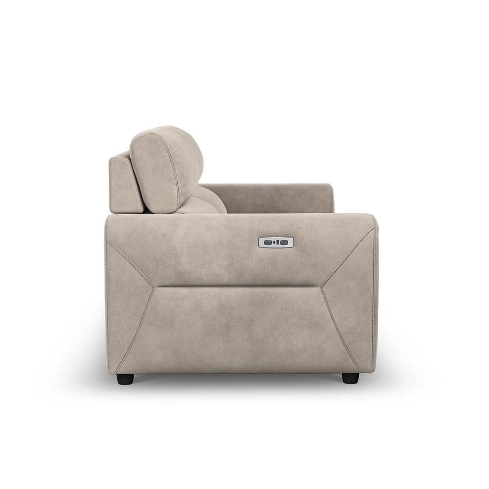 Santorini Modular 2 Seater Electric Reclining Sofa with Power Headrests in Nomad Sahara Fabric  - GROUP 8 8